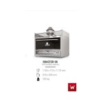 Επαγγελματικός φούρνος κάρβουνου επιτραπέζιος ROASTER VKN-ROASTER 96 116,5X71X111 εκ